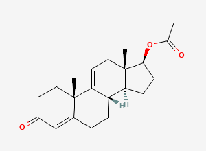 Two-dimensional chemical structure of Testosterone Impurity 69