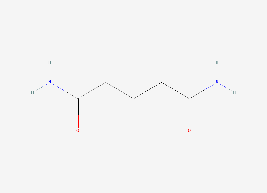 Two-dimensional chemical structure of Pentanediamide