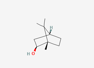 Two-dimensional chemical structure of Exoborneol