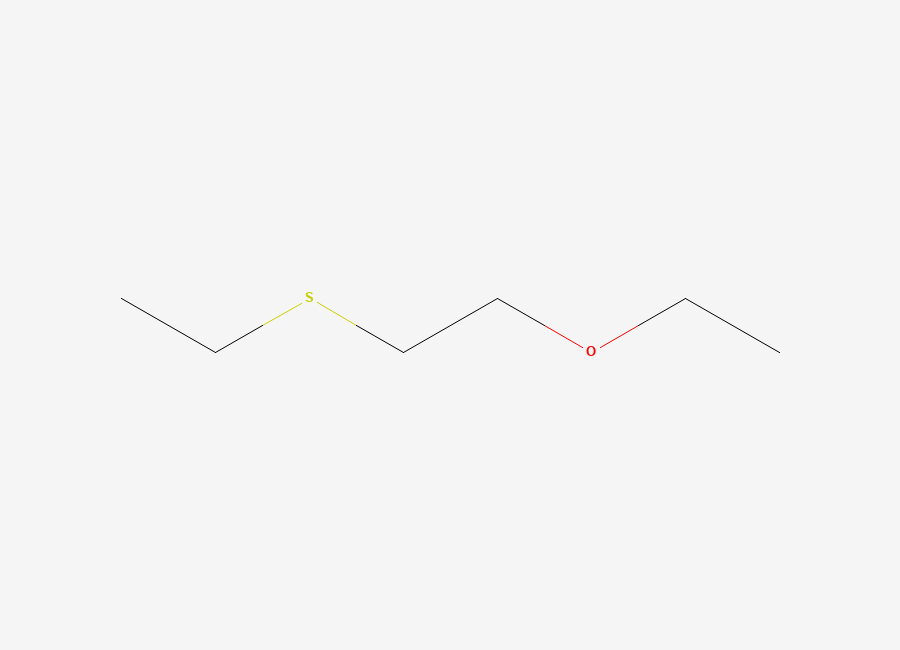 Two-dimensional chemical structure of 1-Ethoxy-2-ethylsulfanylethane