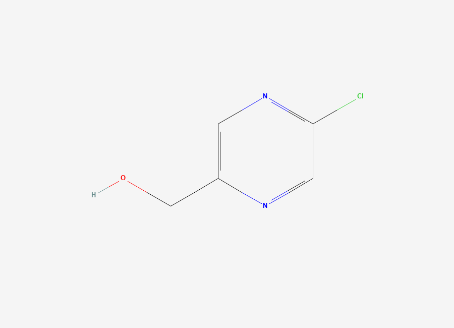 Two-dimensional chemical structure of (5-Chloropyrazin-2-yl)methanol