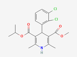 Two-dimensional chemical structure of Clevidipine Impurity 21