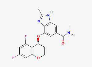 Two-dimensional chemical structure of Tegoprazan