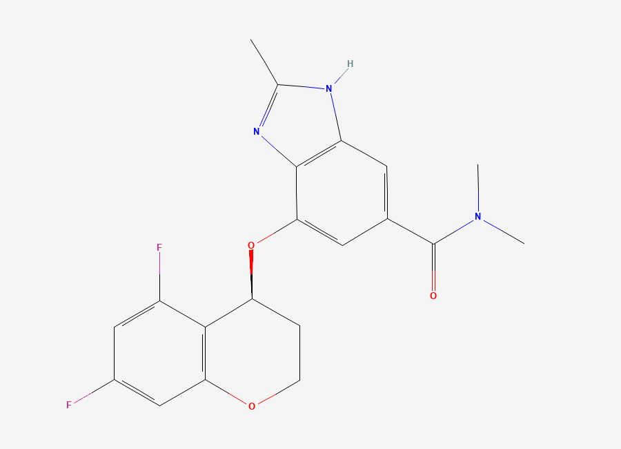 Two-dimensional chemical structure of Tegoprazan