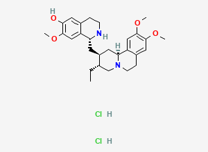 Two-dimensional chemical structure of Cephaeline hydrochloride CRS (C0700000), CAS 5853-29-2