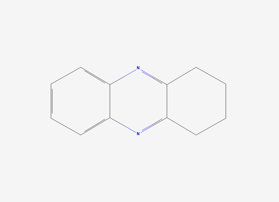Two-dimensional chemical structure of 1,2,3,4-Tetrahydrophenazine