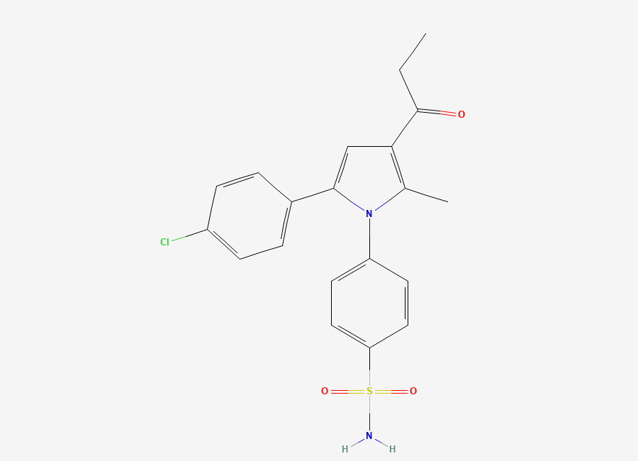 Two-dimensional chemical structure of A-867744