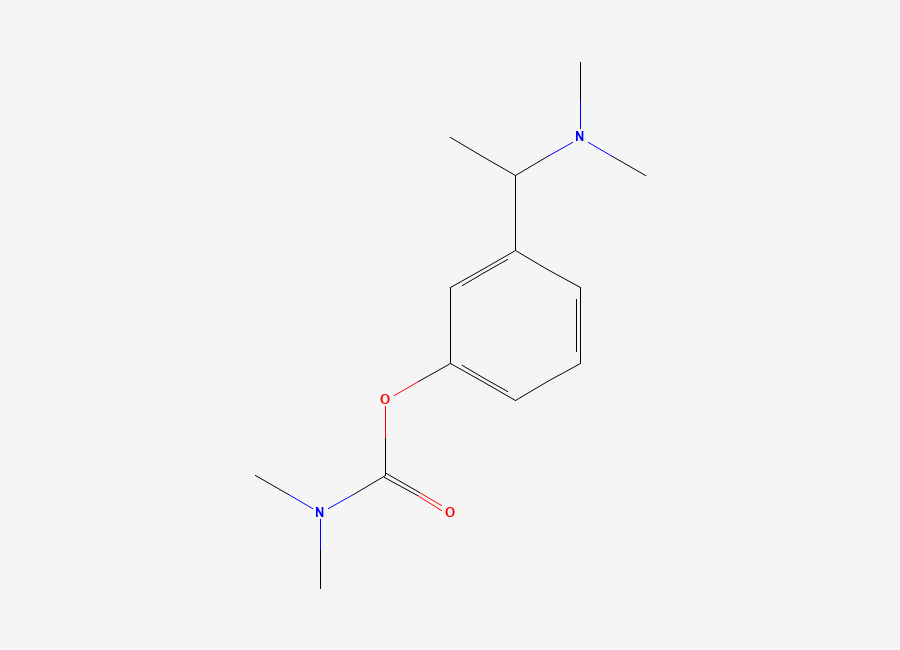 Two-dimensional chemical structure of Rivastigmine Related Compound B, CAS 25081-93-0