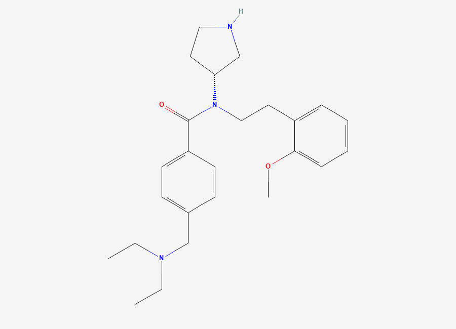 Two-dimensional chemical structure of PF-429242