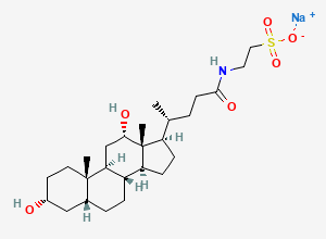 Two-dimensional chemical structure of Sodium Taurodeoxycholate