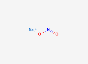 Two-dimensional chemical structure of Sodium Nitrite (1614454), CAS 7632-00-0