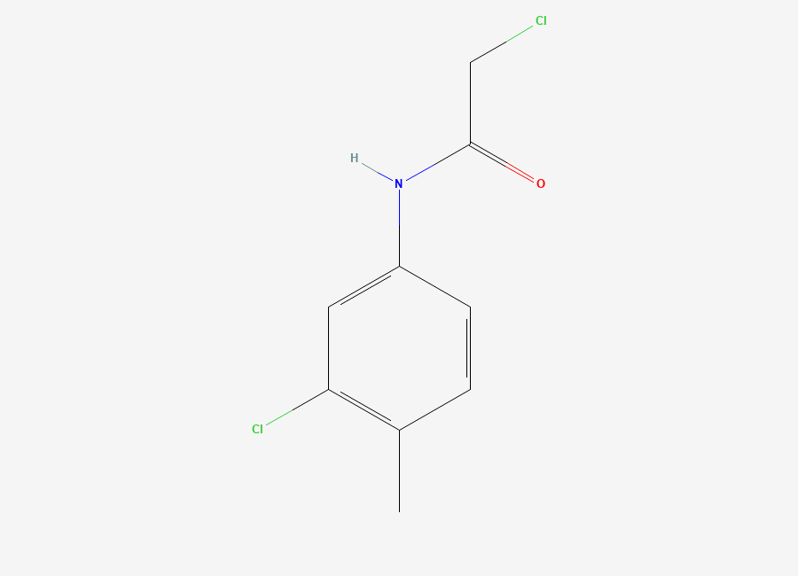 Two-dimensional chemical structure of 2,3'-Dichloro-P-acetotoluidide