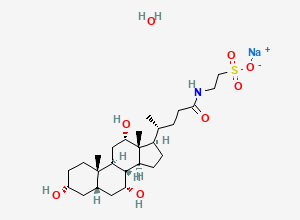 Two-dimensional chemical structure of Sodium taurocholate monohydrate