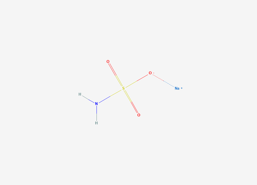 Two-dimensional chemical structure of Sodium Sulfamate