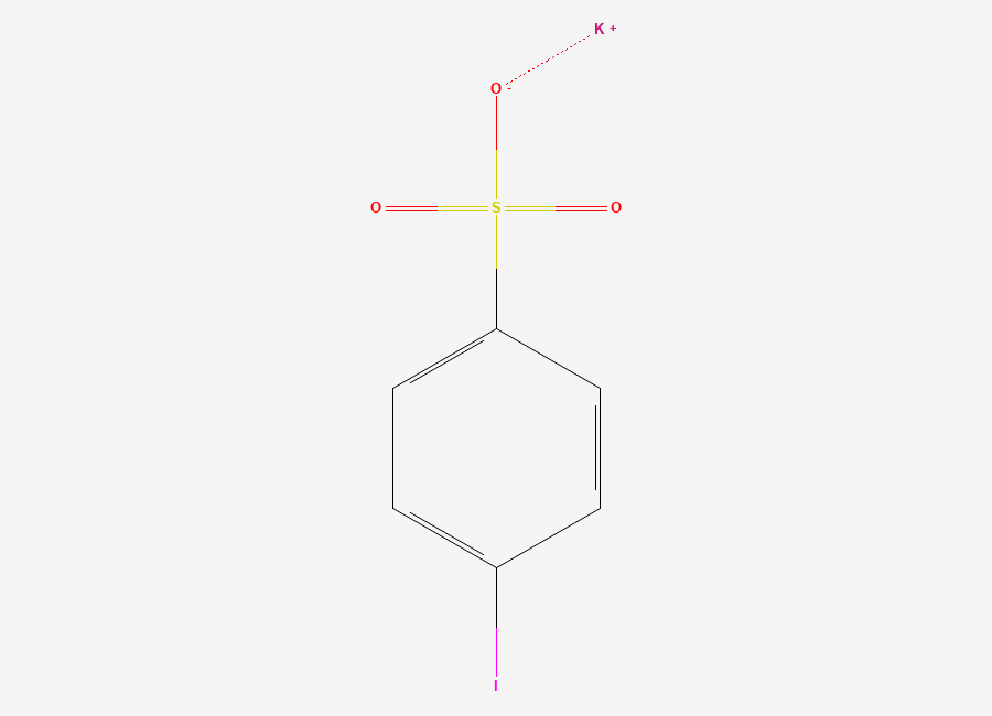 Two-dimensional chemical structure of Potassium 4-iodobenzenesulfonate