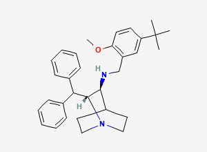 Two-dimensional chemical structure of Maropitant Impurity 12