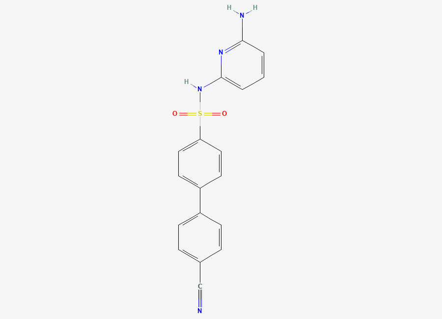 Two-dimensional chemical structure of PF-915275
