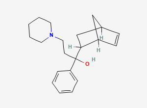 Two-dimensional chemical structure of Biperiden