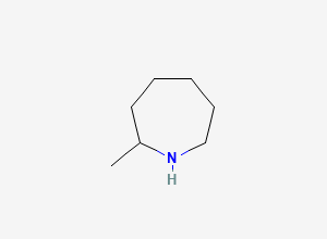 Two-dimensional chemical structure of 2-Methylazepane