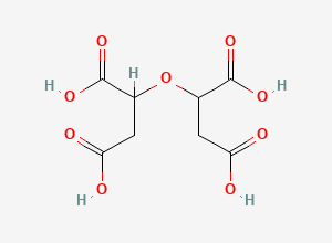 Two-dimensional chemical structure of Butanedioic acid, 2,2'-oxybis-