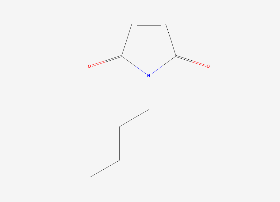 Two-dimensional chemical structure of N-Butylmaleimide