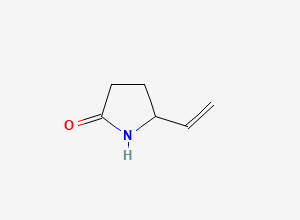 Two-dimensional chemical structure of Vigabatrin EP Impurity A / Vigabatrin Related Compound A, CAS 7529-16-0