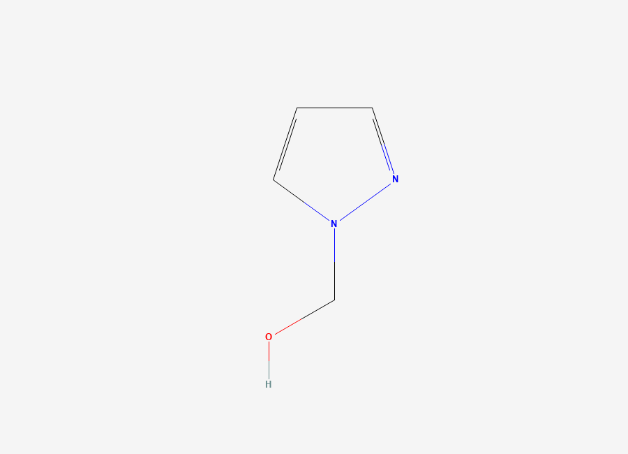 Two-dimensional chemical structure of Pyrazol-1-yl-methanol