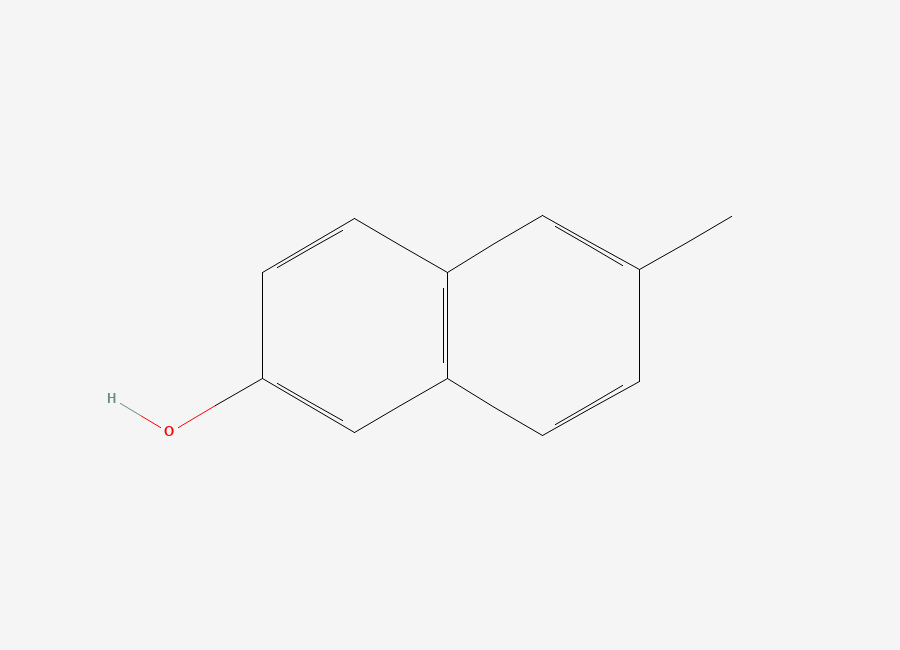 Two-dimensional chemical structure of 6-Methylnaphthalen-2-ol