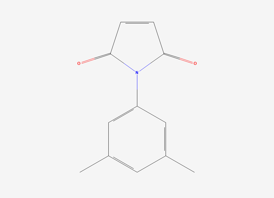 Two-dimensional chemical structure of 1-(3,5-Dimethylphenyl)-1H-pyrrole-2,5-dione