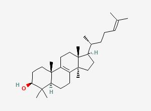 Two-dimensional chemical structure of Lanosterol