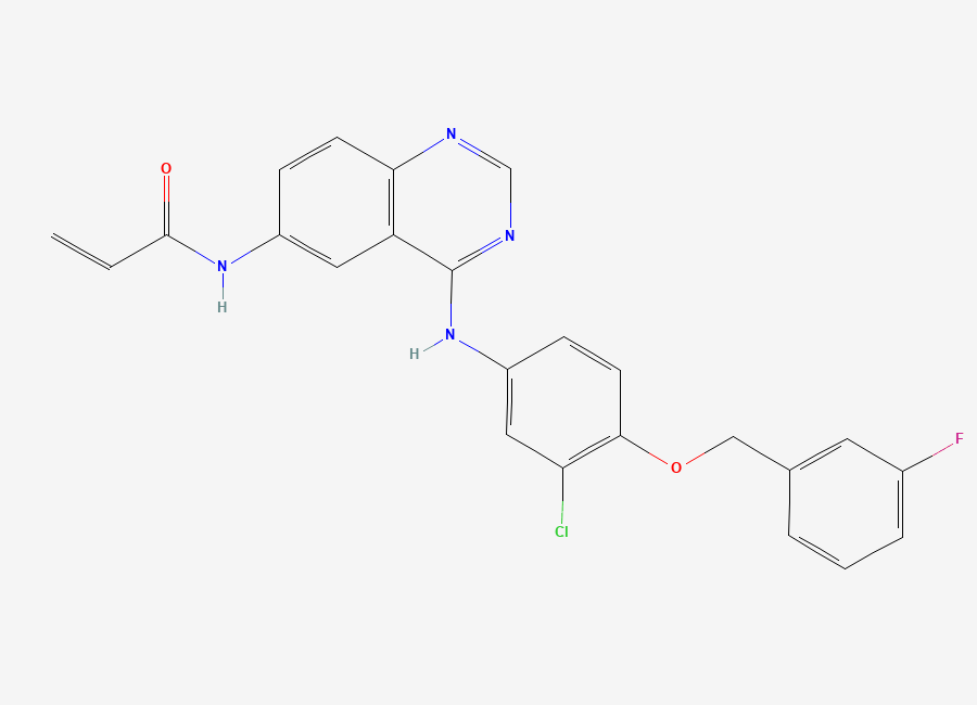 Two-dimensional chemical structure of Allitinib