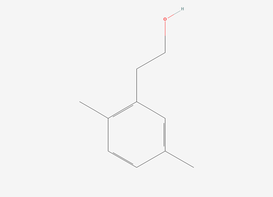 Two-dimensional chemical structure of 2,5-Dimethylphenethyl alcohol