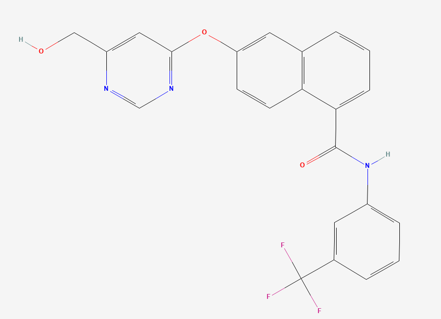 Two-dimensional chemical structure of Bfh-772