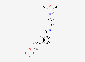 Two-dimensional chemical structure of Sonidegib