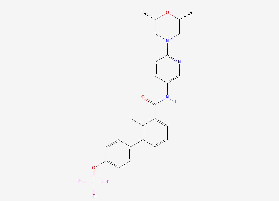 Two-dimensional chemical structure of Sonidegib