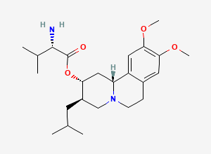 Two-dimensional chemical structure of Valbenazine