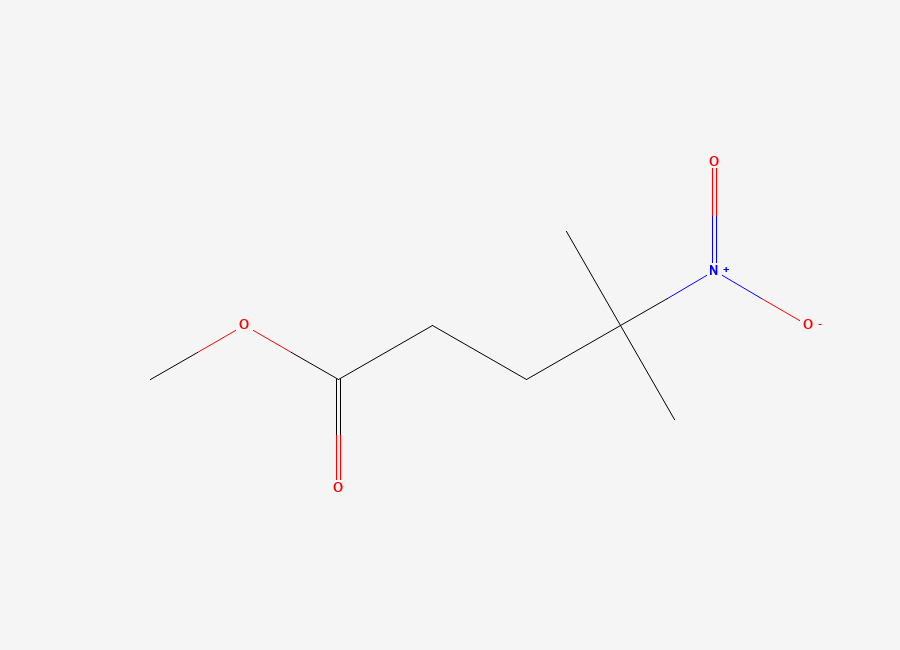 Two-dimensional chemical structure of Methyl 4-methyl-4-nitropentanoate