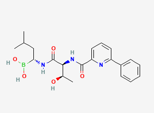Two-dimensional chemical structure of Delanzomib
