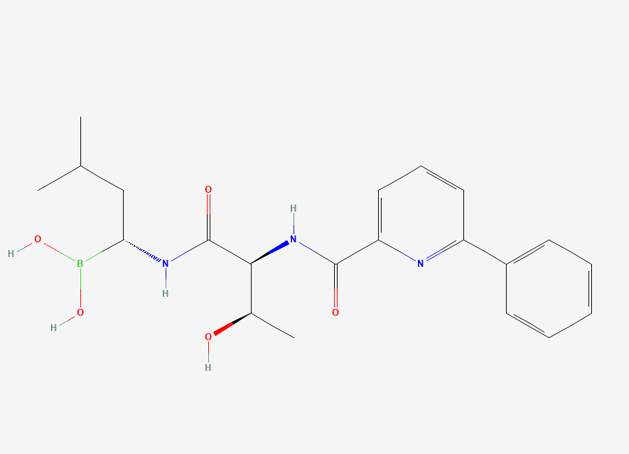 Two-dimensional chemical structure of Delanzomib