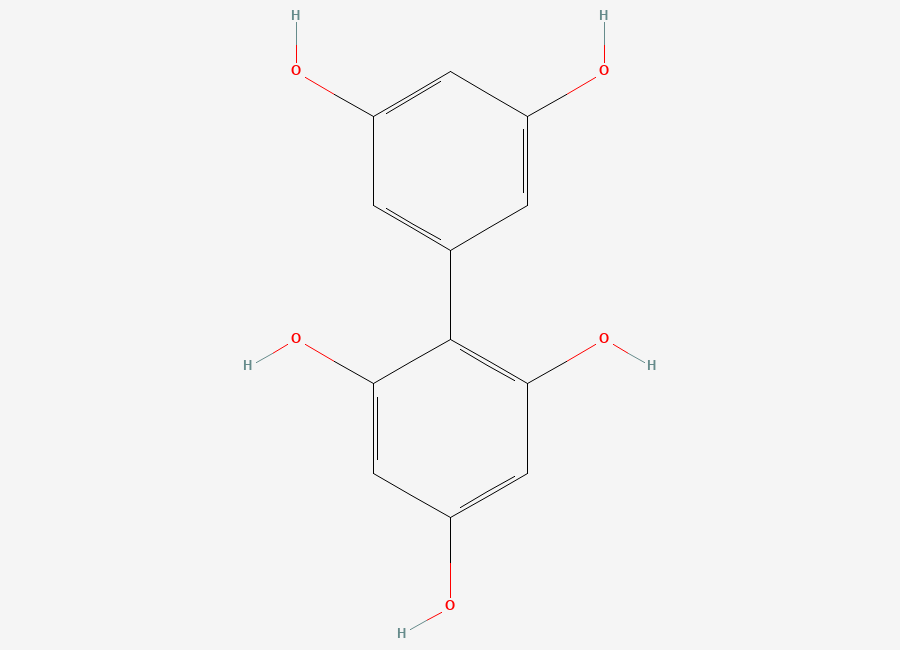 Two-dimensional chemical structure of Phloroglucinol EP Impurity D/ Phloroglucide, CAS 491-45-2