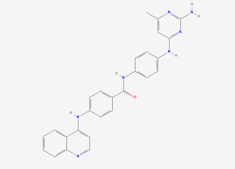 Two-dimensional chemical structure of Sgi-1027