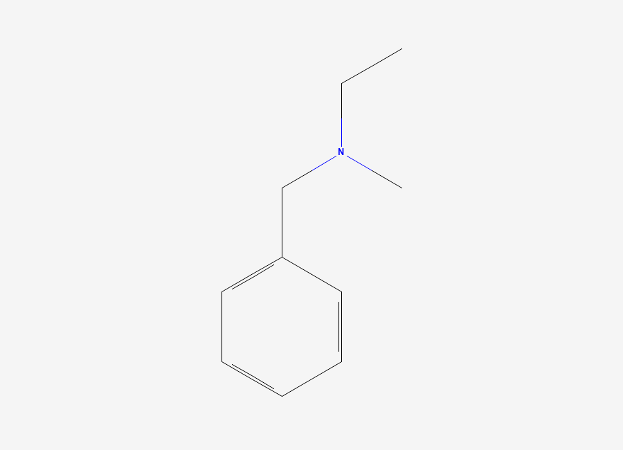 Two-dimensional chemical structure of N-Ethyl-N-methylbenzylamine