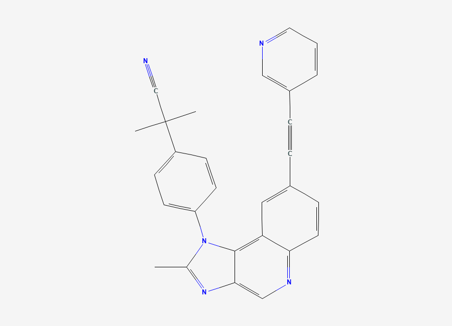 Two-dimensional chemical structure of Bag-956