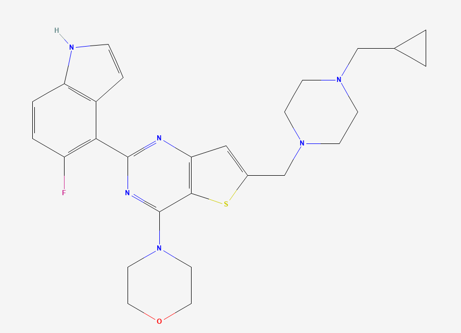 Two-dimensional chemical structure of PI-3065