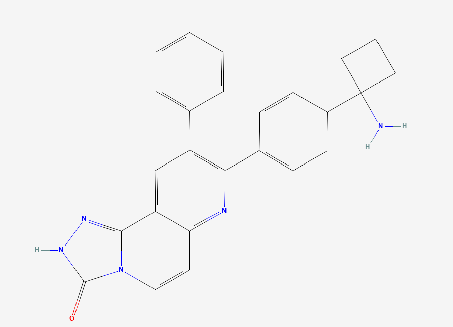 Two-dimensional chemical structure of Mk-2206