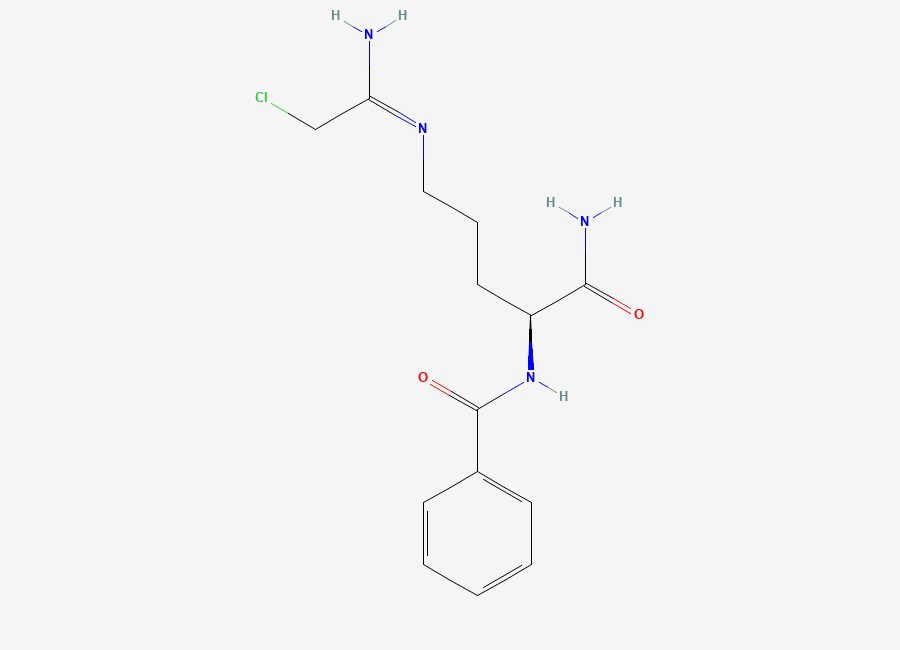 Two-dimensional chemical structure of Cl-amidine