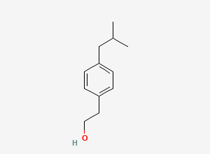 Two-dimensional chemical structure of Ibuprofen EP Impurity Q / Ibuprofen BP Impurity Q, CAS 36039-35-7