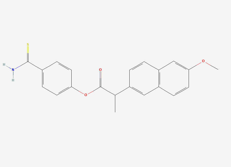 Two-dimensional chemical structure of Atb-346
