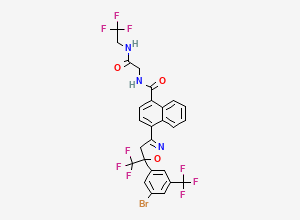Two-dimensional chemical structure of Afoxolaner Impurity 29