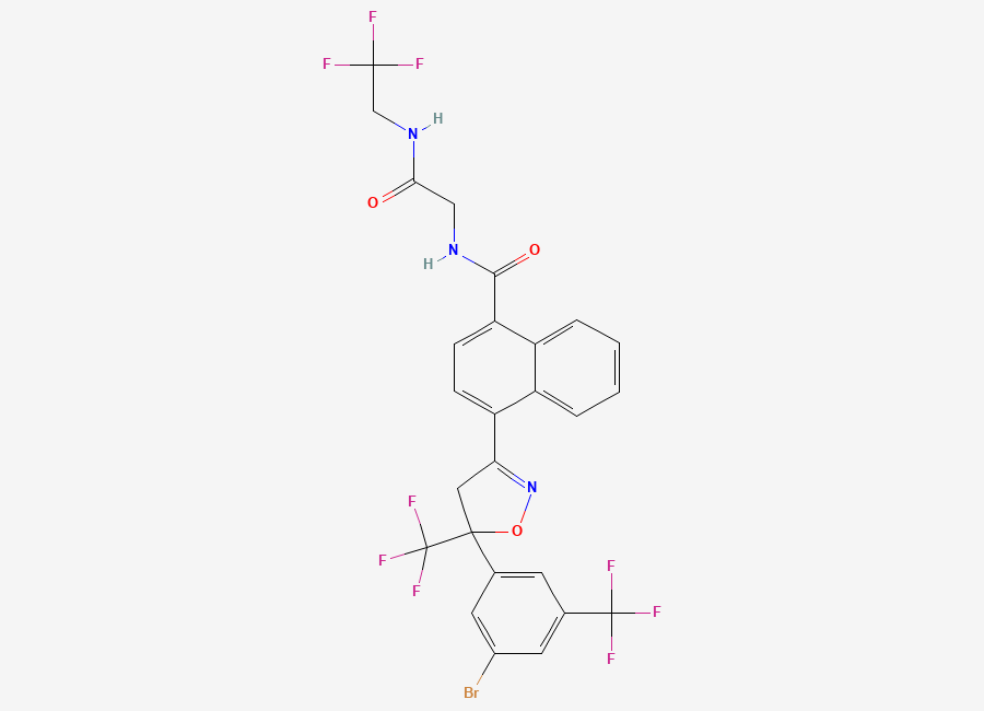 Two-dimensional chemical structure of Afoxolaner Impurity 29